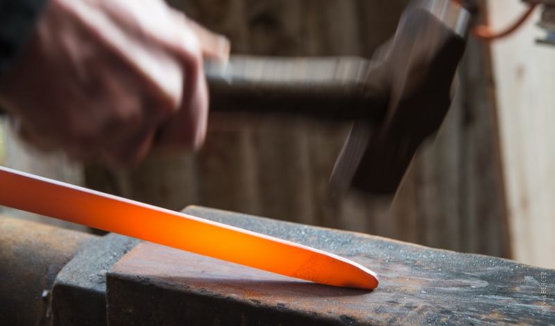 hand forged sword on the isle of skye